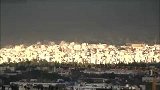 旅游-雅典卫城上空一道金色阳光穿云而出.罕见！持续大约十分钟左右.好游者DV纪录