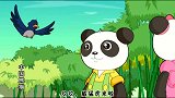 中国熊猫：威猛虎来许愿了，好大一个棉花糖，你想要吗