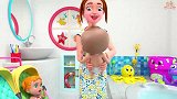 启蒙教育 3D卡通动画妈妈帮助宝宝们洗澡 趣味儿歌！