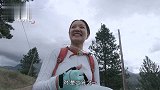 奇遇2：杨颖路边吃野餐，路途没过半信心爆棚，不料竟摔倒