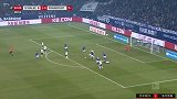 下半场补时第1分钟法兰克福球员杜尔姆射门 - 被扑