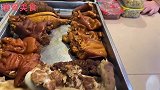 喝早酒，吃乐山52元一斤猪头肉，配牛肉豆腐脑，真得劲！
