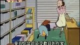 蜡笔小新：店员心情大好，书店提前营业，小新以为其对自己有图谋