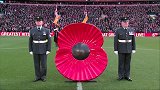 安菲尔德响起利物浦队歌 赛前全场默哀悼念阵亡将士