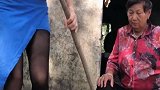 好不容易从城里回来一次，帮奶奶打扫打扫