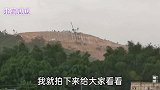 广西北流农村山顶上的风景