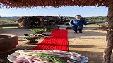 农村大厨房，饭菜色香味俱全