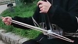 农村姑娘二胡独奏《枉凝眉》，好听就是有点伤感