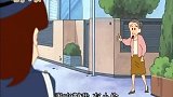 蜡笔小新：小新递给女警察一把玩具枪，把路人吓一跳！