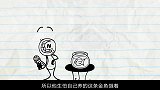 搞事铅笔动画：铅笔人不停喂金鱼吃食，金鱼胖的连鱼缸都撑破了