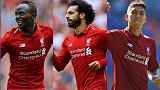 魔鬼三叉戟！利物浦三箭头14连斩 马内连续4轮进球创纪录