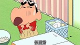小新和爸爸玩扮家家酒，累惨了爸爸，爸爸暴走怒摔盘子