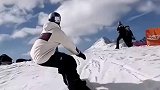 这不是滑雪，这是起飞！