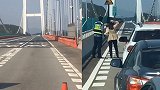 虎门大桥基本恢复 专家：涡振或因桥护栏连续设水马