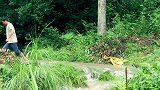 大雄上山找蘑菇遇到宝地，加把辣椒做一道“油炸蘑菇”出锅就扫光