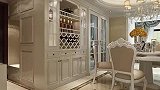 欧式风格客餐厅全景效果图(2)