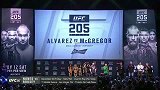 UFC-16年-努涅斯与隆达罗西面对面UFC第205期赛前称重仪式现场-花絮