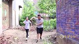吓唬虎妹1：虎妹不让胖墩吃零食，没想胖墩竟使坏吓唬虎妹，真坏