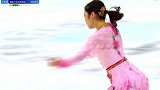 日本全锦赛女单自由滑 世青冠军本田真凜再遭滑铁卢