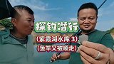 探钓潜行紫霞湖水库第3天，大鱼来光临，鱼竿又被顺走