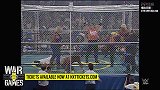WWE-17年-WCW1994年Fall Braw大赛：战争游戏4对4组队赛-精华