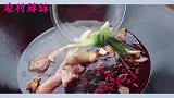 胖妹在自家豪宅卤肥鸭，抱鸭翅啃过瘾，8斤重啃得只留骨头，过瘾