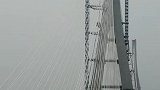 沪通长江大桥接近尾声