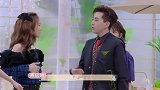 【王霏霏】现场甩头发动作惊艳全场，费启鸣看得脸都红了，好美！