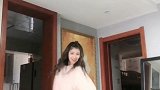 自己卷了个头发，开心