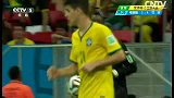 世界杯-14年-小组赛-A组-第3轮-巴西队反击威廉推射太正被门将得到-花絮