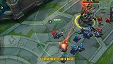 LOL手游：小炮欧米伽小队皮肤实战，特效模型大满贯
