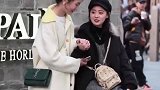 火辣的身材天使的脸庞，不心动的都是小学生，街拍美女