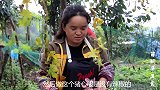苗大姐叔叔来吃饭，3斤稻花鱼2个猪心，这种做法大家都爱