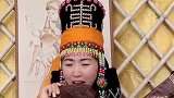 蒙古小姐姐吃肉，就是这么的豪爽，今天算是见识到了