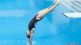 游泳世锦赛女单一米板决赛前奏 全场爆嗨高燃入场