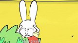 超人兔：兔子露的头好痒啊，这是怎么回事呢