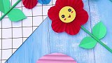 简单好看的花朵贺卡，教师节送老师，老师会喜欢吗