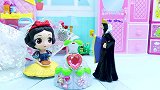 白雪弄丢了裙子上价值连城的大宝石，她不能嫁给王子了