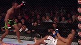铁膝爆头对手直接昏厥躺地！多角度回放UFC超残暴KO