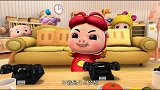 猪猪侠：猪猪侠来到艺术学校，黑漆漆的诡异氛围，像走进了鬼屋
