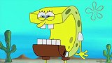 海绵宝宝：海绵宝宝带着蛤蜊隐居了，他们在高压线上玩