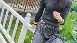 最近这个漂亮小姐姐火了，天生丽质，穿搭时尚优雅又精致！