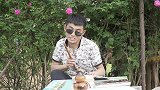 四川方言：老表算命测八字，纯粹打胡乱说，这下摊摊被掀了!