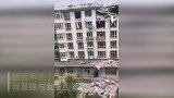 吉林一男子因与女友婚恋纠葛 点燃煤气罐炸塌房顶