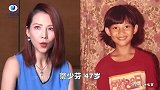 港台女星童年照对比，王祖贤撞脸洪金宝，袁咏仪“整容式”长大