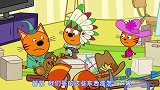 咪好一家：地窖都装满了，猫爸一打开被冲飞，小猫都愣了！