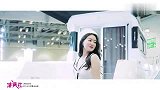 车展上楚楚动人的水手服美女模特
