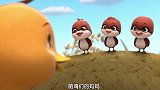 萌鸡小队：萌鸡和小鸟扶稻草人，真的好有爱心