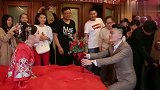 这对新人太合拍了，新郎说什么新娘居然都能接上