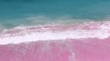 治愈系粉色沙滩